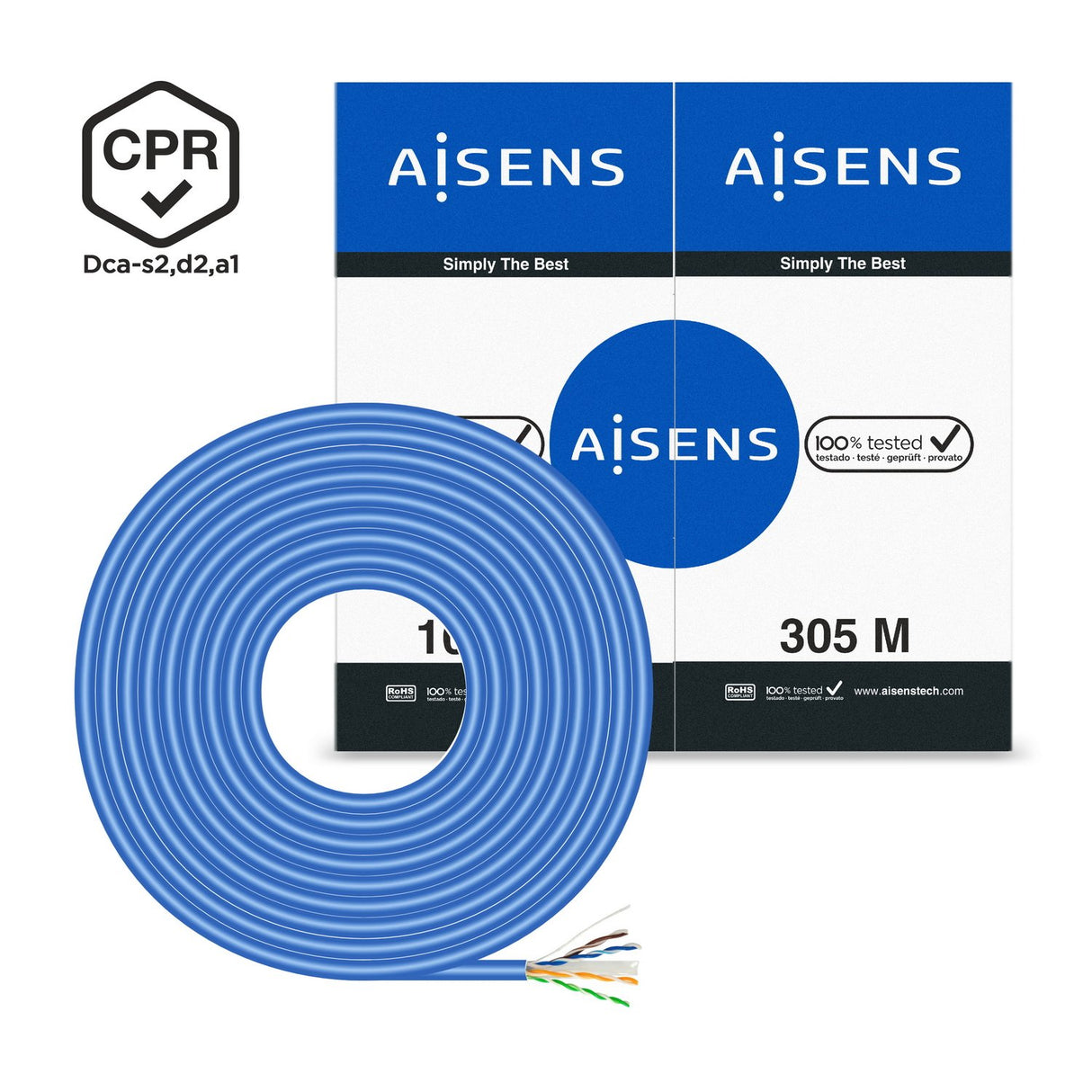 EAN 8436574707786 - AISENS A135-0663 cable de red Cat6 U/UTP (UTP) imagen 3