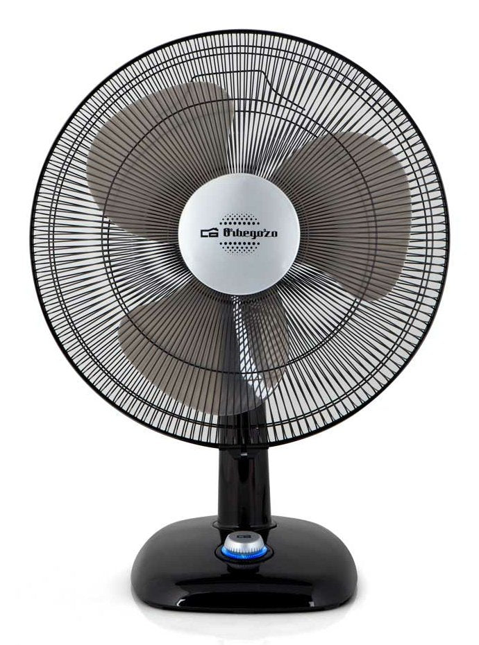 Ventilador De Sobremesa Orbegozo Tf 0124 25w 3 Aspas 20cm 2 Velocidades