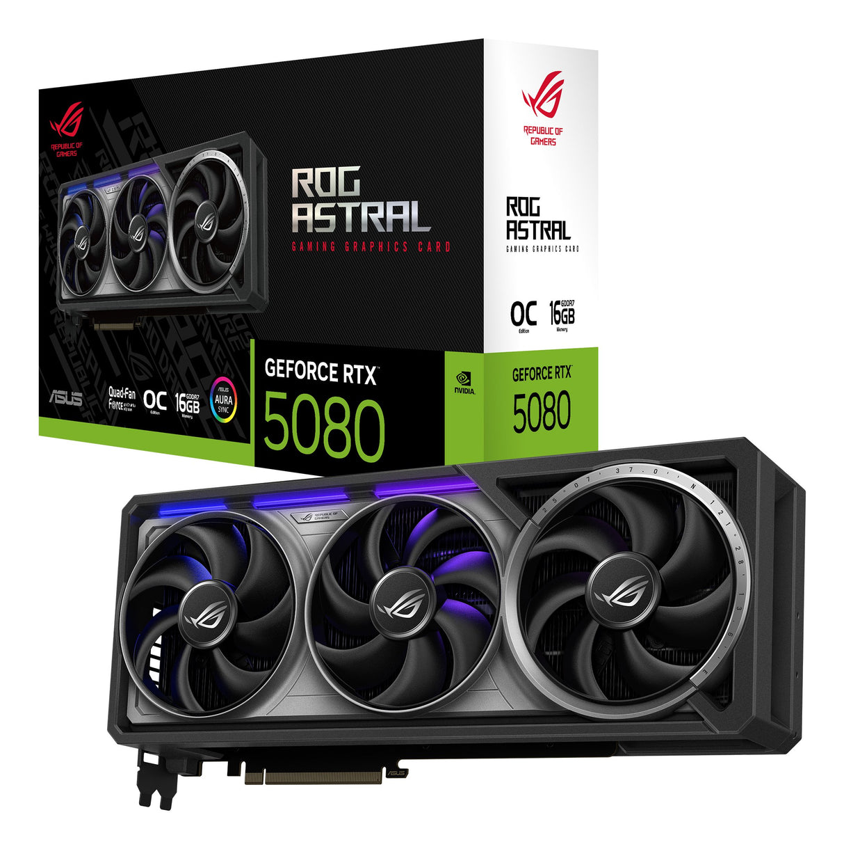 EAN 4711387837917 - ASUS ROG Astral - -RTX5080-O16G-GAMING NVIDIA GeForce RTX 5080 16 GB GDDR7 imagen 14