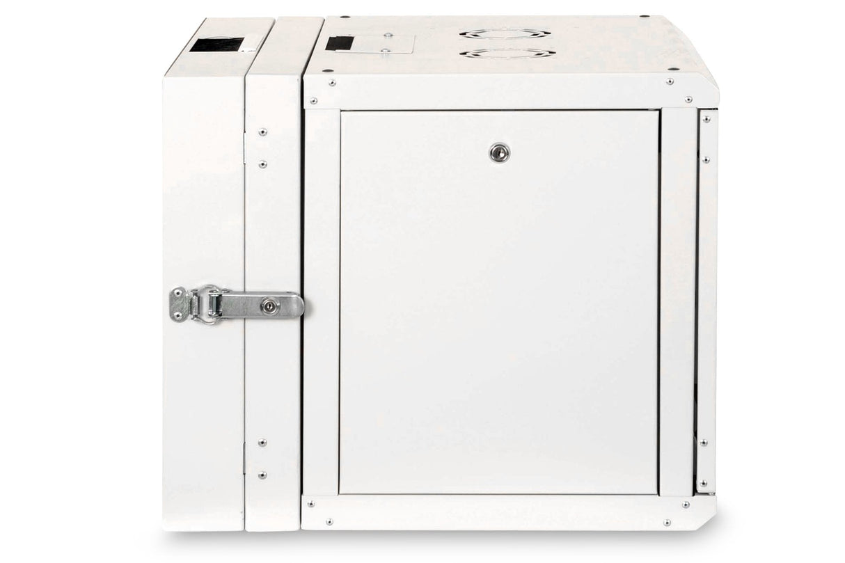 Armario De Pared Digitus Rm 493x600x610mm 9 U, Con Marco Giratorio, Puerta De Cristal