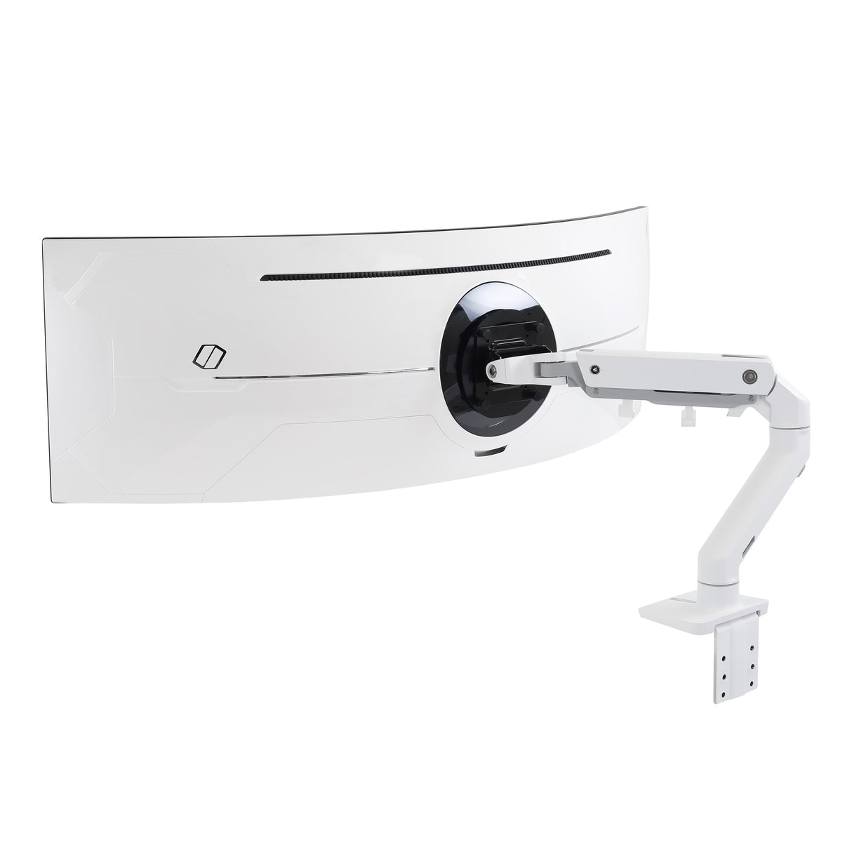 EAN 0698833085792 - Ergotron HX Series 45-647-216 soporte para monitor 124,5 cm (49") Escritorio Blanco imagen 1