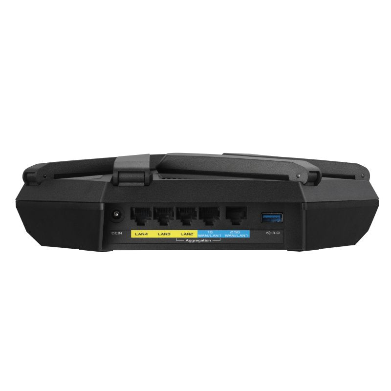 EAN 4711081632917 - ASUS RT-AXE7800 router inalámbrico Tribanda (2.4 GHz / 5 GHz / 6 GHz) Negro imagen 8