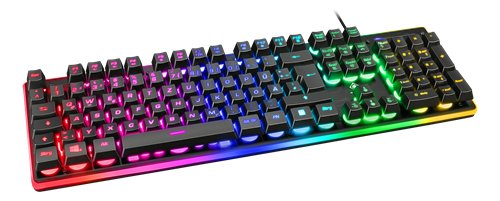 Deltaco Dk220 Gaming Tastatur Membran Rgb Schwarz