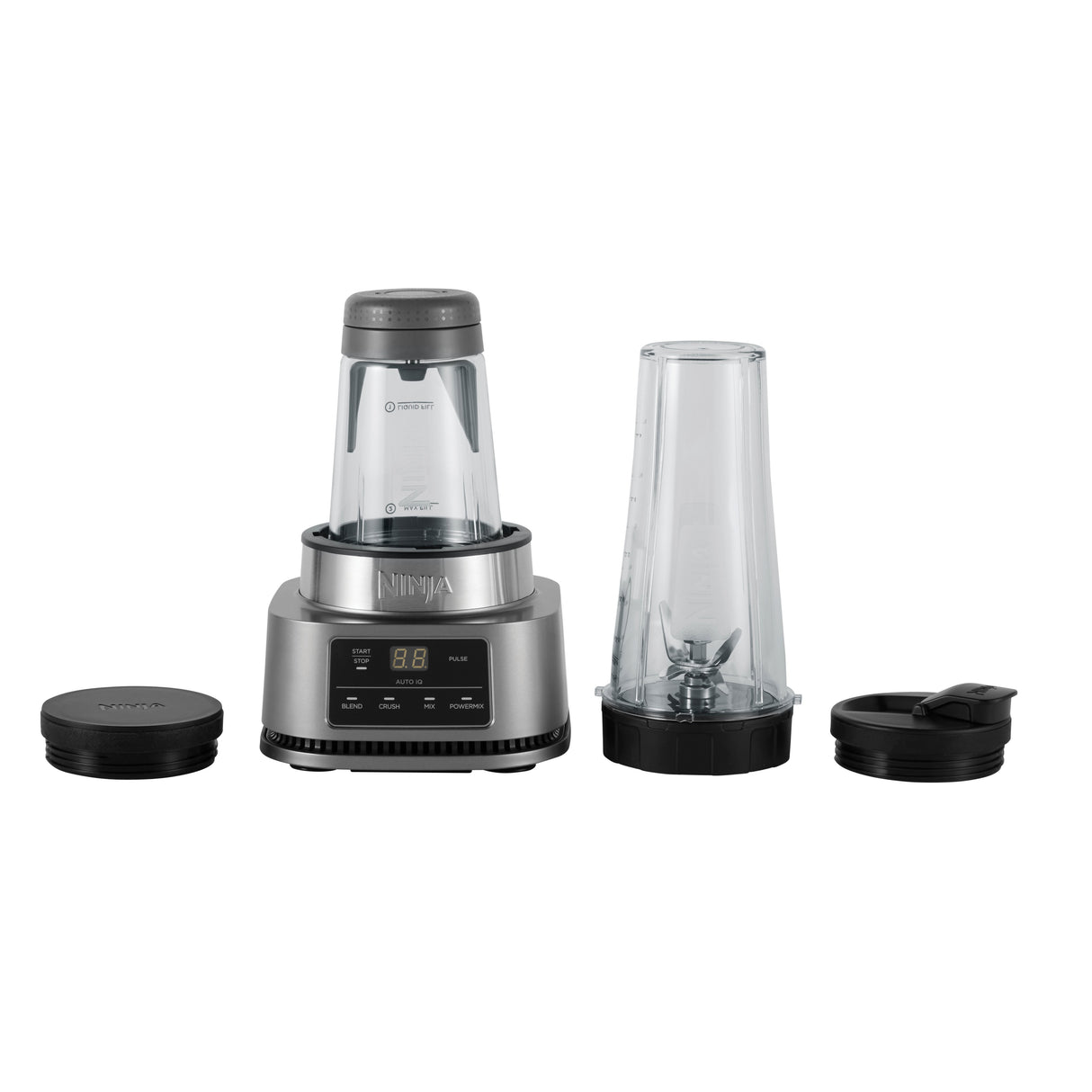 EAN 0622356236775 - Ninja CB100EU licuadora 0,7 L Batidora de vaso 1100 W Negro, Acero inoxidable imagen 1