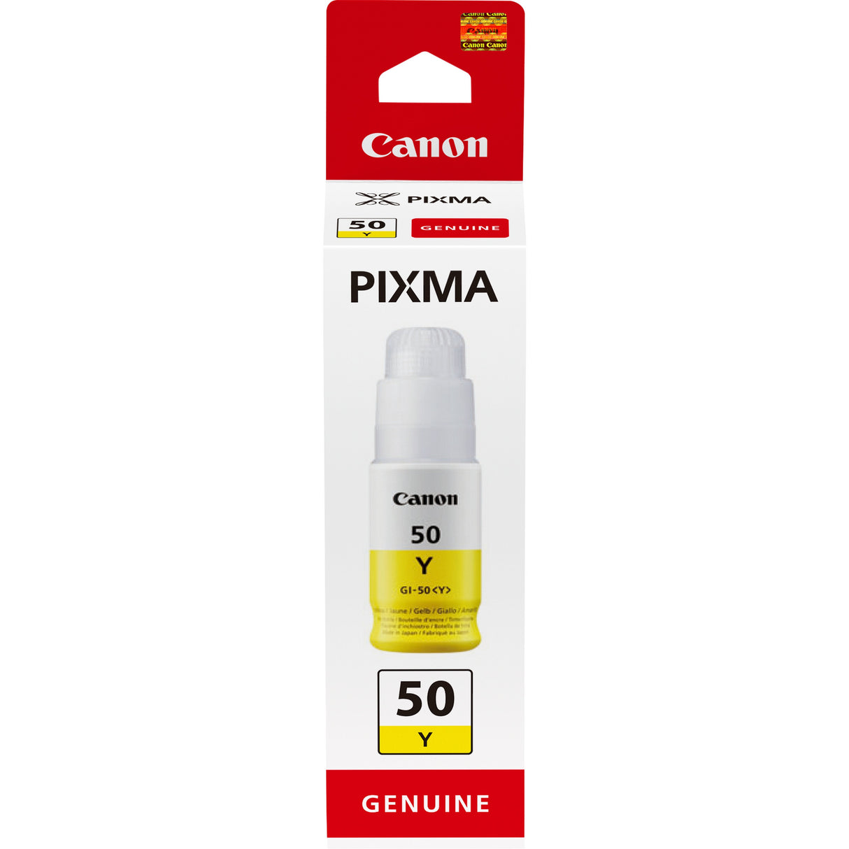 Canon Gi-50 Y Cartucho Original Amarillo