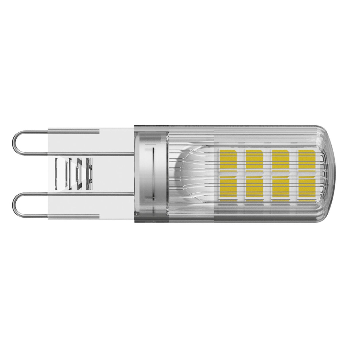 Bombilla De Cápsula Led Osram Transparente - 2.6w Equivalente A 30w G9 - Blanco Cálido