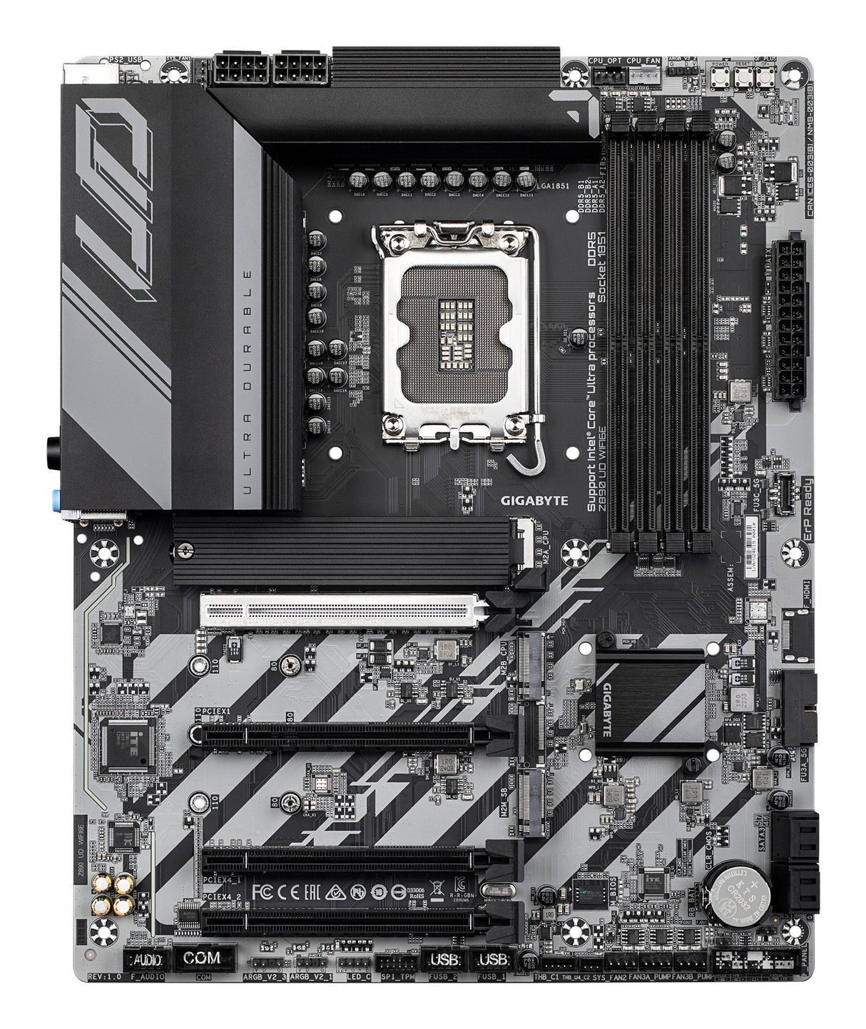 EAN 4719331865313 - GIGABYTE Z890 UD WIFI6E placa base Intel Z890 LGA 1851 (Socket V1) ATX imagen 2