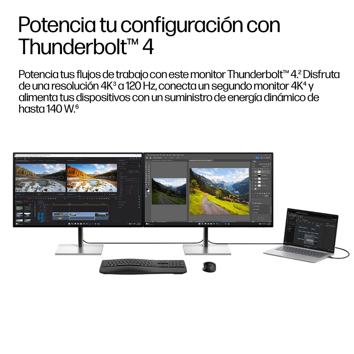 EAN 0198990309705 - HP Series 7 Pro 31.5 inch 4K Thunderbolt 4 Docking Monitor - 732xk pantalla para PC 80 cm (31.5") 3840 x imagen 12