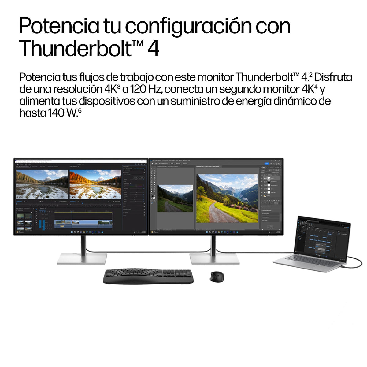 Series 7 Pro 31.5 Inch 4k Thunderbolt 4 Docking Monitor B7jm6aa