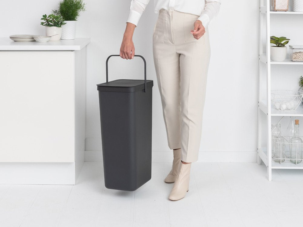 Brabantia Sort & Go Recycle Bin 40 L Rectangular Gris
