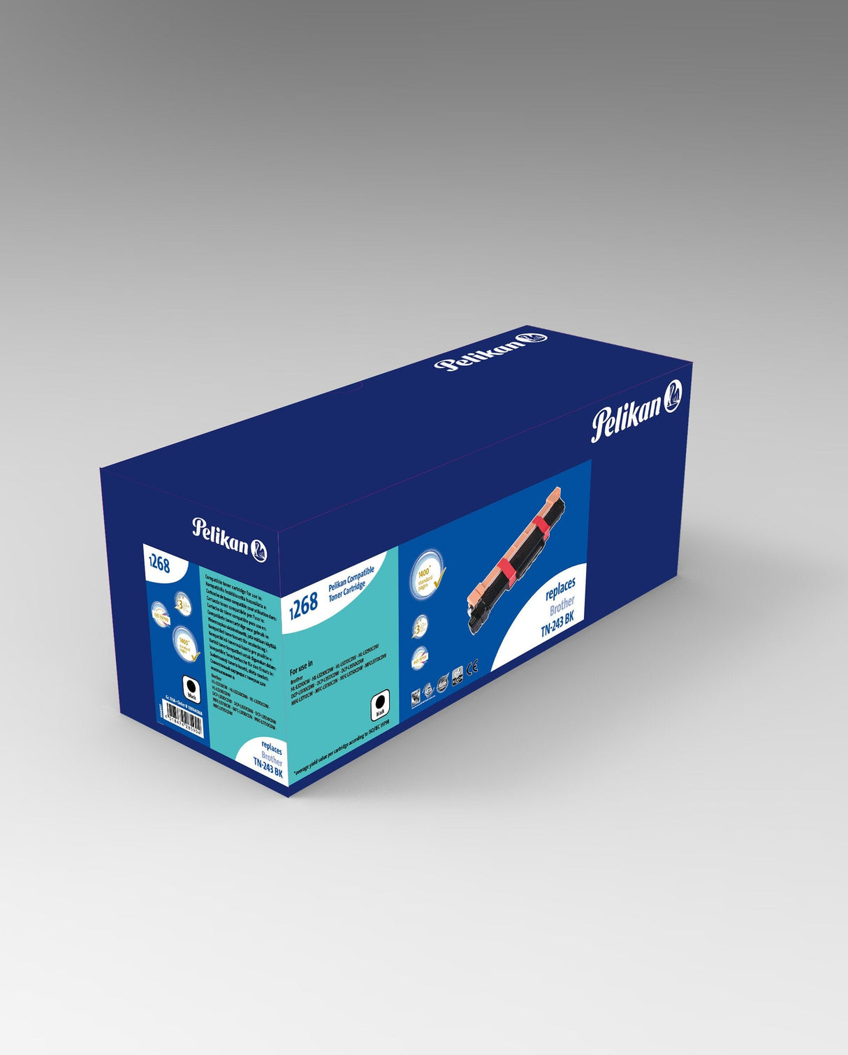 Pelikan Tóner Compatible Para Brother Tn-243bk Black Kompatibel