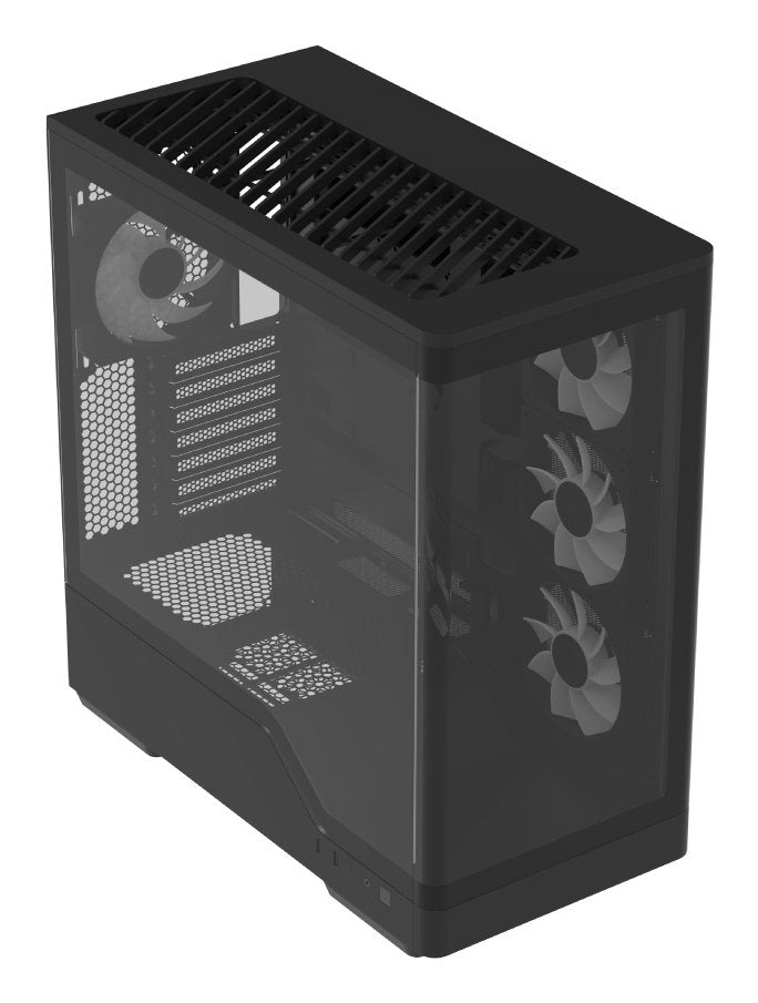 EAN 4711530964071 - Aerocool P500A-BK Midi Tower Negro imagen 3