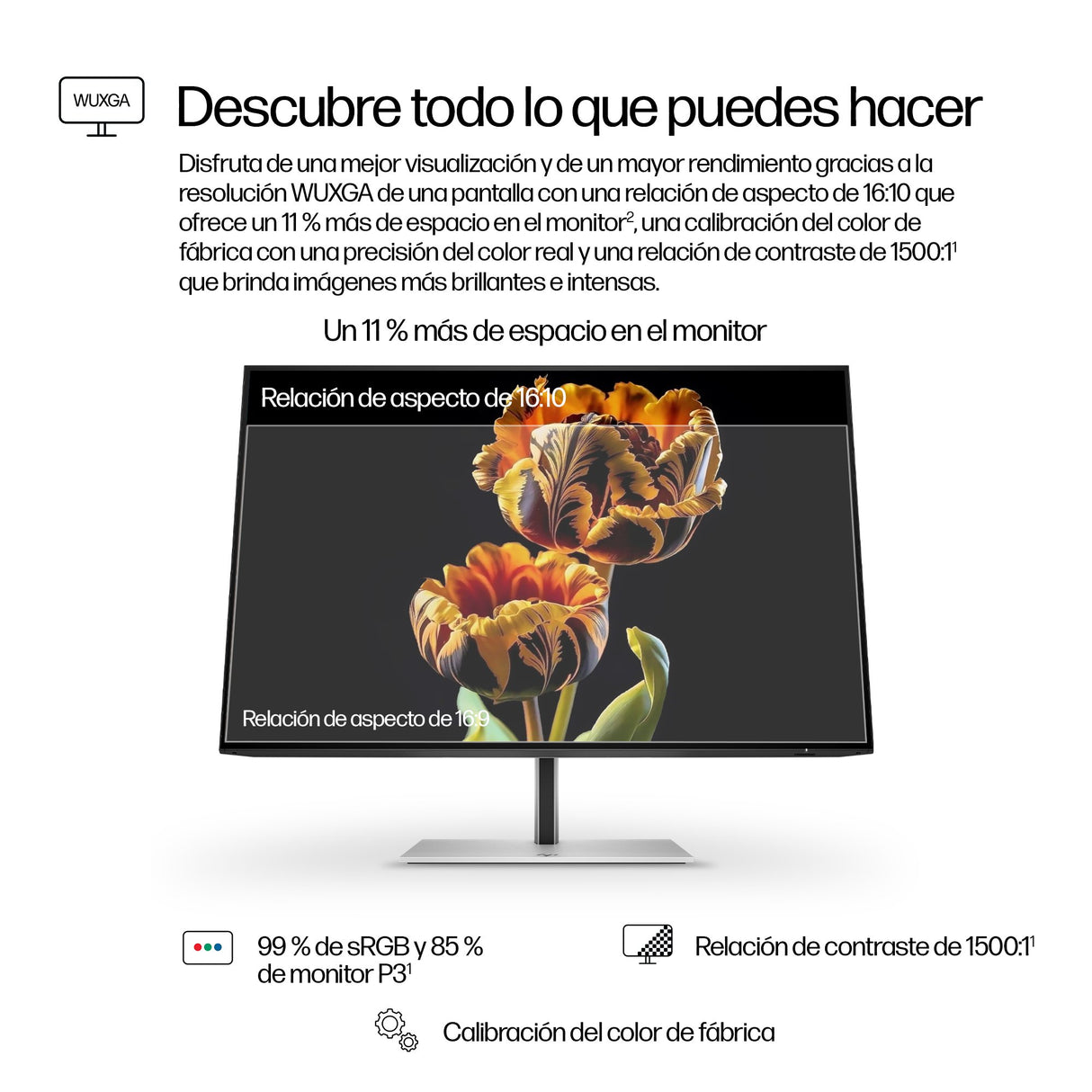 EAN 5715063476215 - HP Series 7 Pro 724pn pantalla para PC 61 cm (24") 1920 x 1200 Pixeles LCD Plata imagen 7