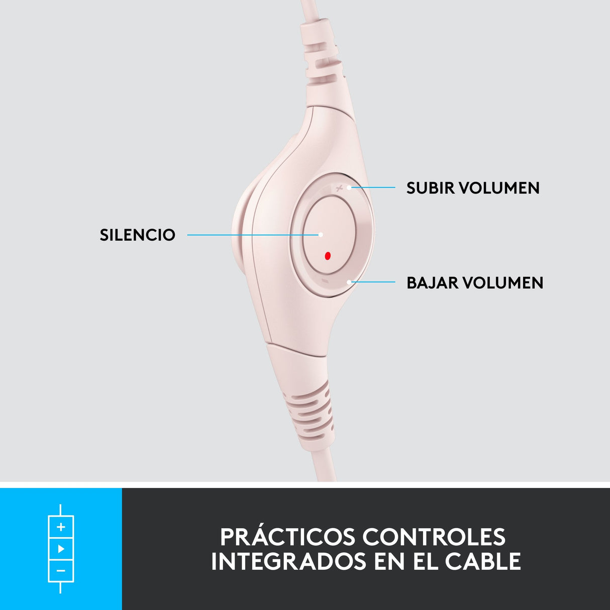 Logitech H390 Auriculares Alámbrico Diadema Usb Tipo A Rosa