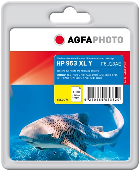 Agfaphoto Tinta Hp Aphp953yxl 953xl F6u18ae Amarillo