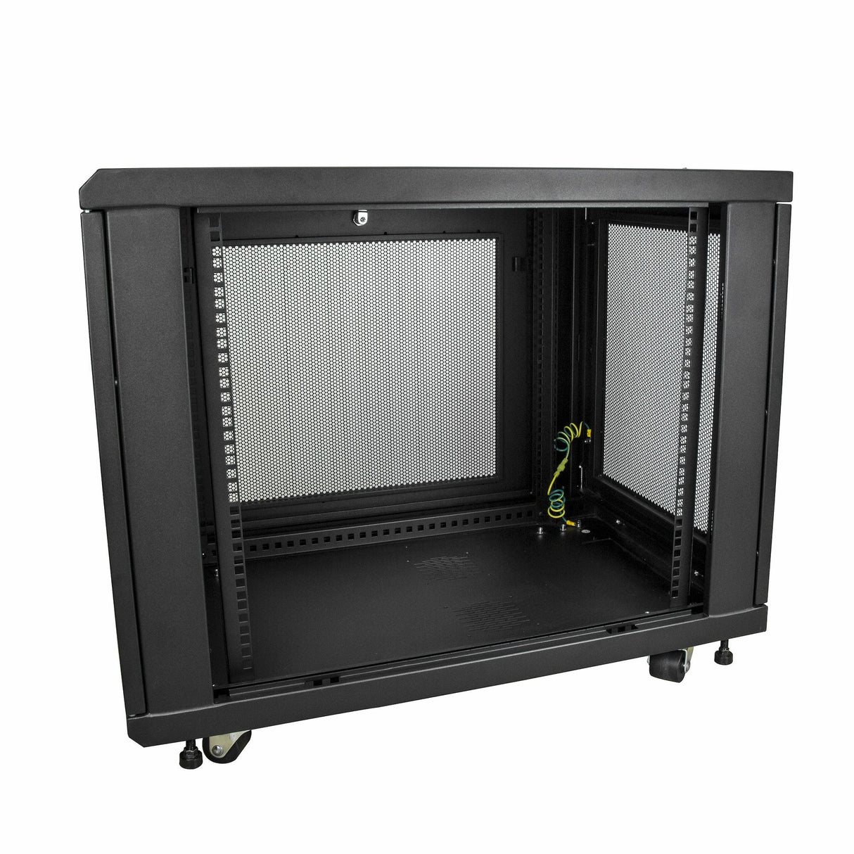 EAN 0065030870252 - StarTech.com RK1233BKM armario rack Rack o bastidor independiente Negro imagen 5