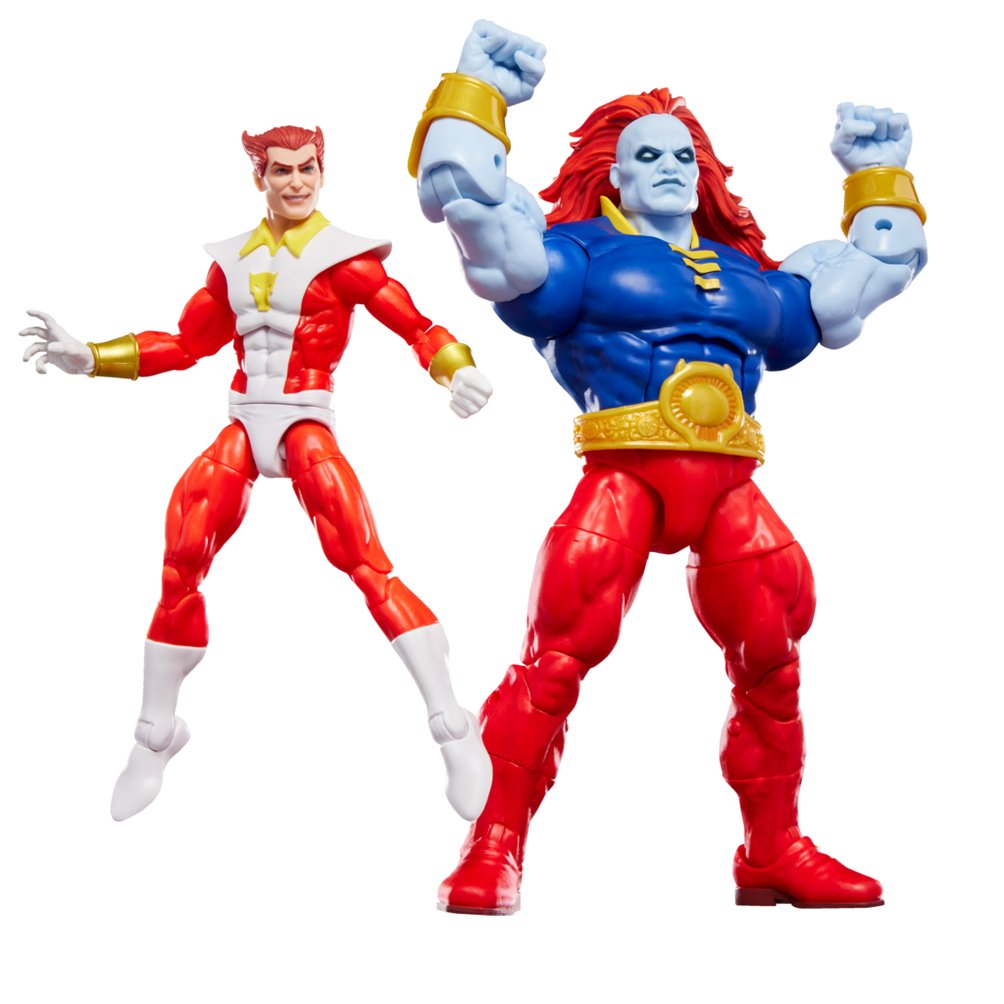 Blister 2 Figuras Starfox & Champion Of The Universe Marvel Legends Series 15cm