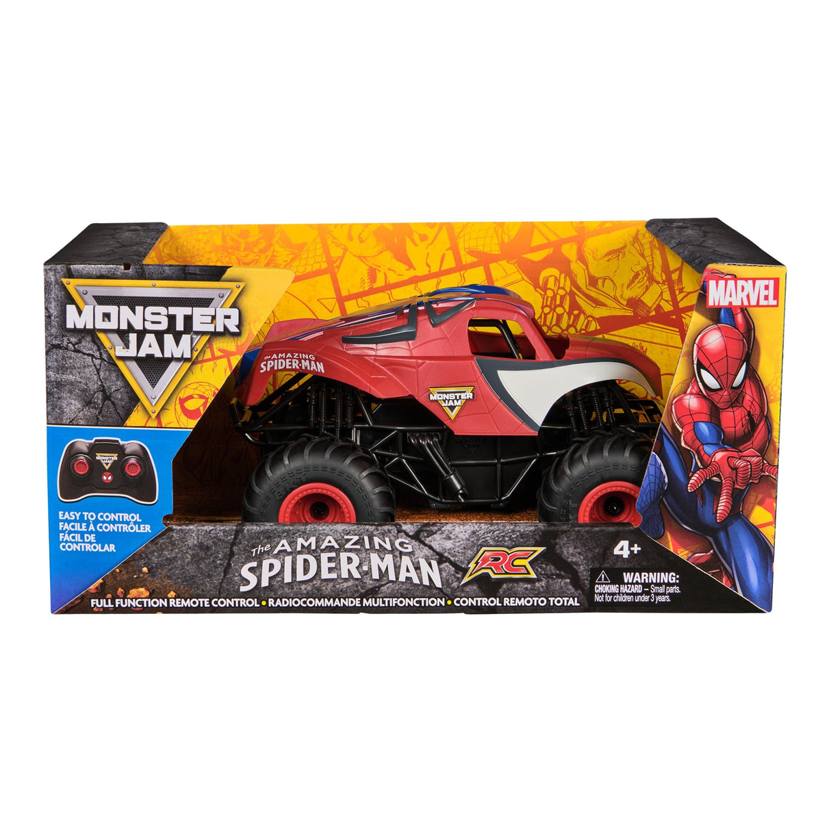 Spinmaster Monster Jam - Marvel Spider-Man Rc Radio Control (Massstab 1:24) 6073723