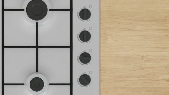 EAN 4242005437863 - Bosch Serie 2 PBP6B5K80 hobs Acero inoxidable Integrado 60 cm Encimera de gas 4 zona(s) imagen 2