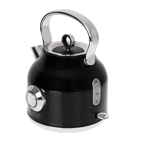 EAN 5903887808644 - Adler AD 1346B tetera eléctrica 1,7 L 2200 W Negro, Metálico imagen 3