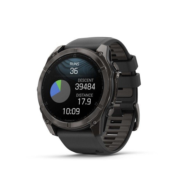 EAN 753759338206 - Garmin Fenix 8 3,56 cm (1.4") AMOLED 51 mm Digital 454 x 454 Pixeles Pantalla táctil Titanio Wifi GPS (sat imagen 2