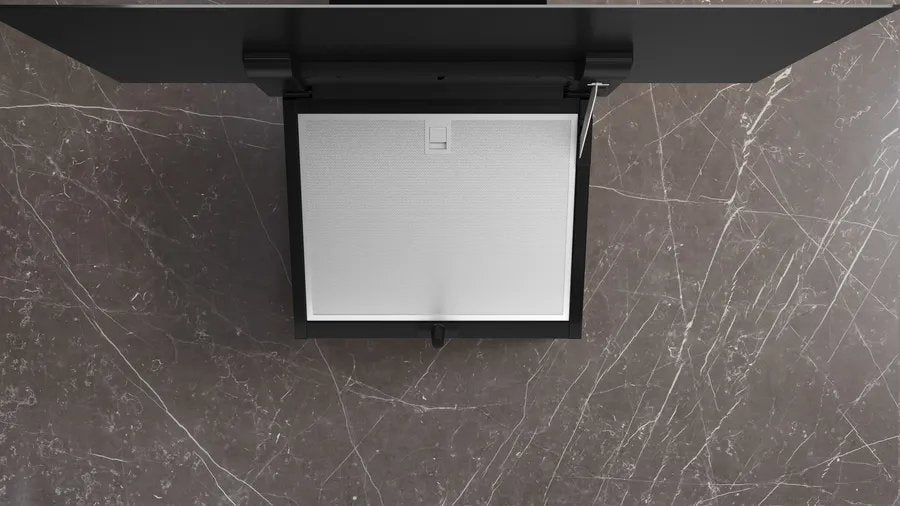 Siemens Lc87kfn60 Iq300, Campana Extractora Negra, 80 Cm, Home Connect Lc87kfn60