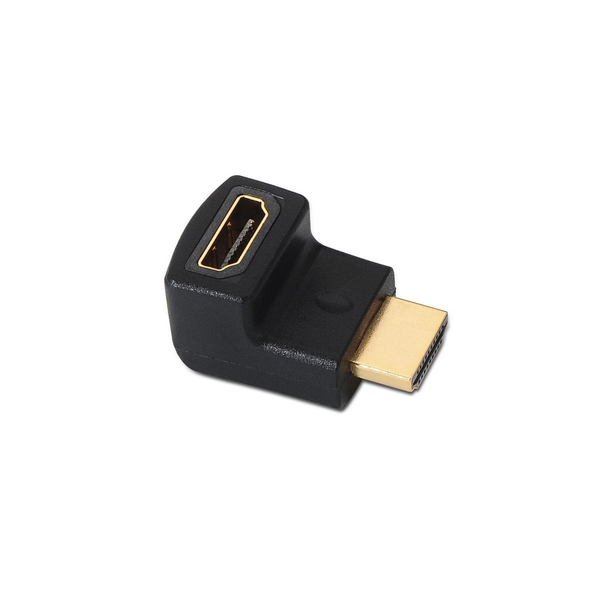 Aisens Adaptador Hdmi Acodado - Hembra A Macho Negro
