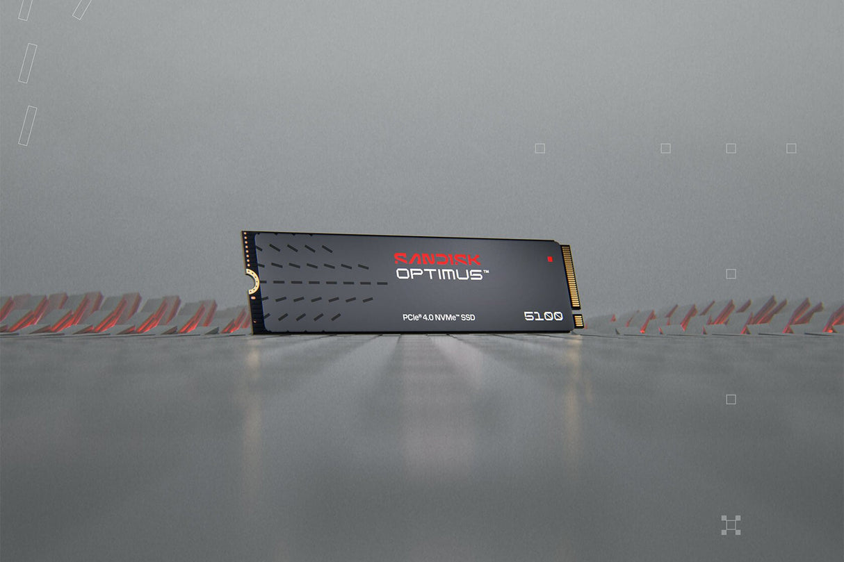 Disco Ssd Sandisk Optimus 5100 2 Tb Interno M.2 2280 Pcie 4.0 X4 (Nvme) Sdsp51200tan-000