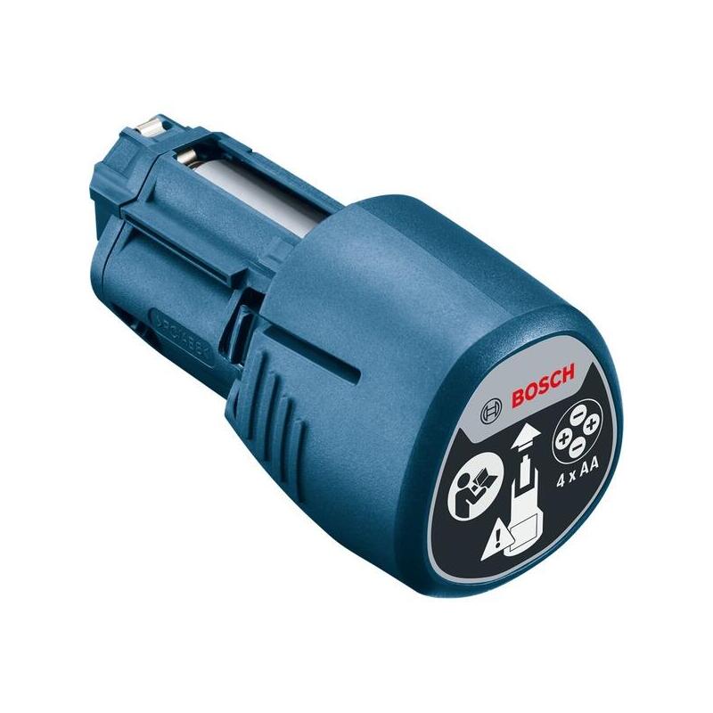 Adaptador De Batería Bosch Professional Aa1 Azul, Para Aparatos De Medición Y Láseres De Línea 1608m00c1b