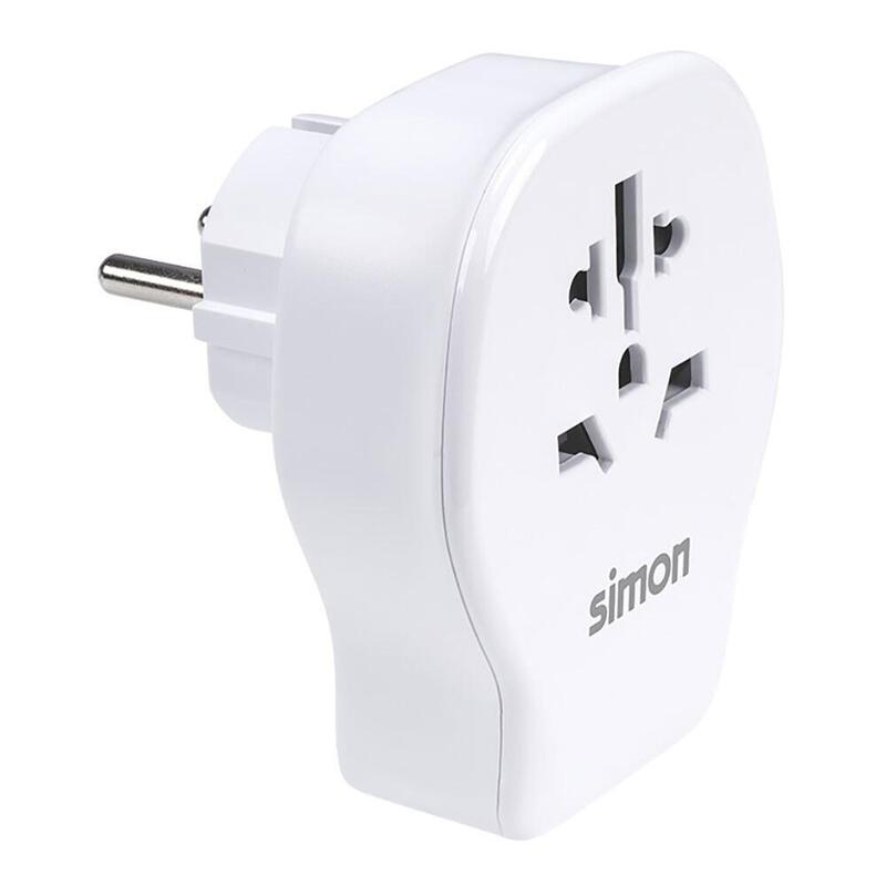 Adaptador De Viaje Universal Para Europa Usb A + 2 Usb C 20 W