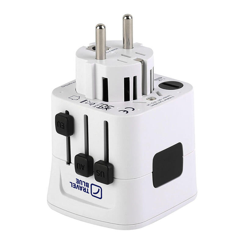 Adaptador Para Enchufe Entrada Universal A 150 Paises