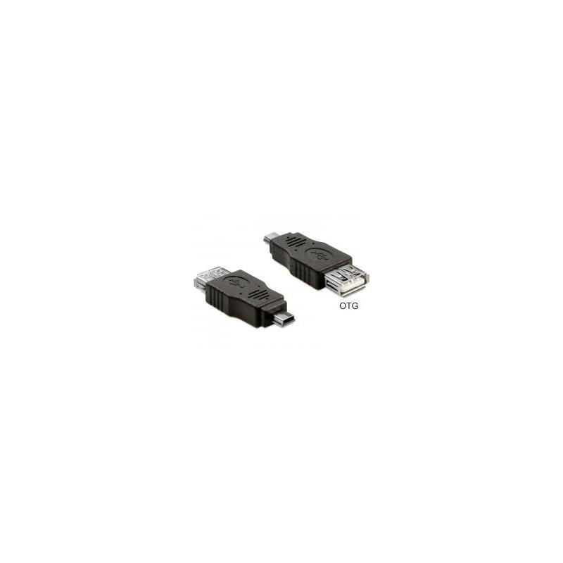 Adaptador Usb Mini-B Usb2.0 A Hembra Otg