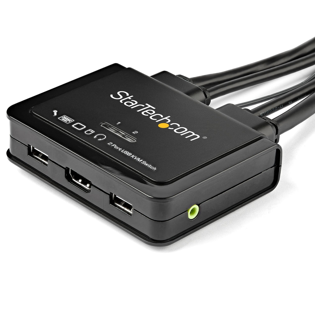 EAN 0065030882163 - StarTech.com SV211HDUA4K interruptor KVM Negro imagen 2