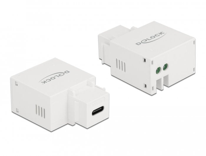 Delock Keymone Modul Con Usb Type-C Ladehchse 2,1 A Blanco