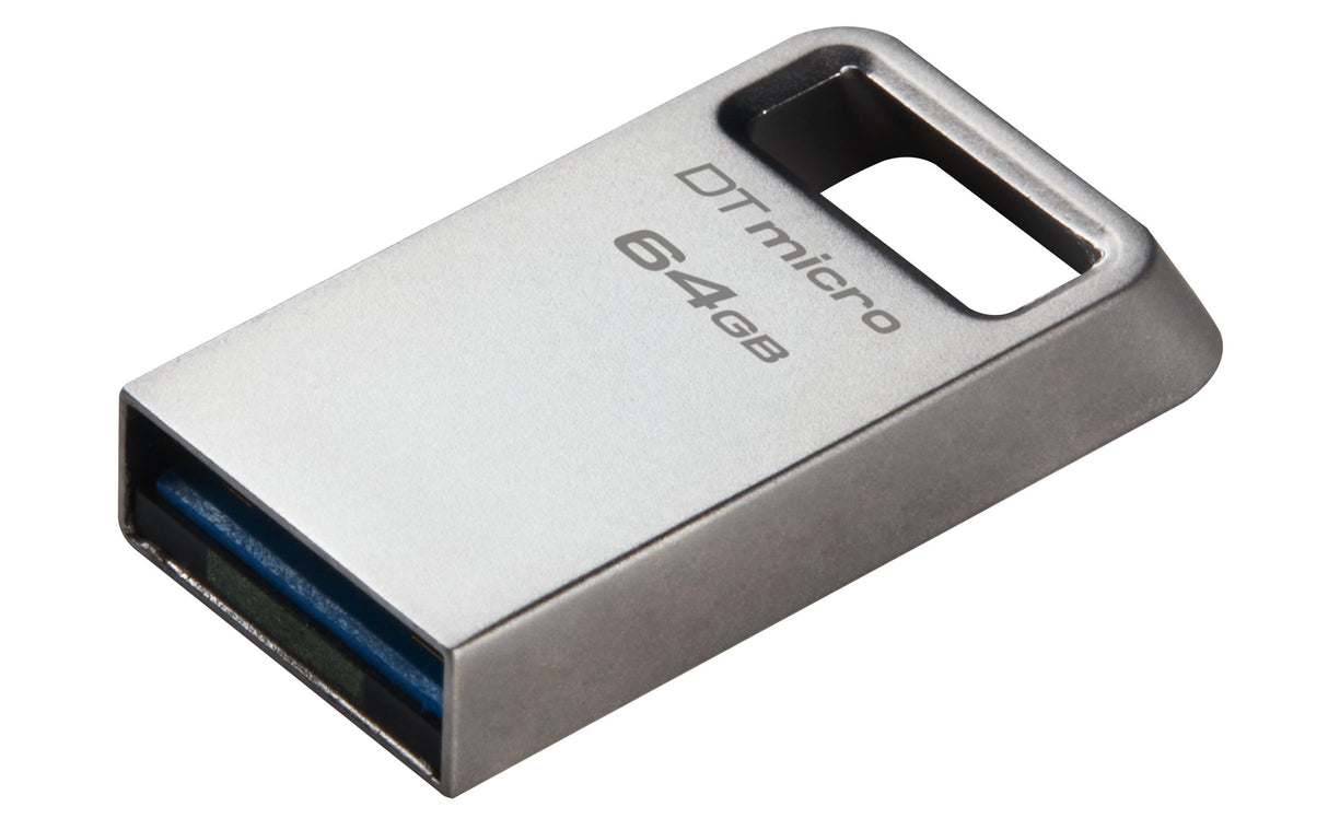 EAN 0740617328066 - Kingston Technology DataTraveler Micro unidad flash USB USB tipo A 3.2 Gen 1 (3.1 Gen 1) Plata imagen 3