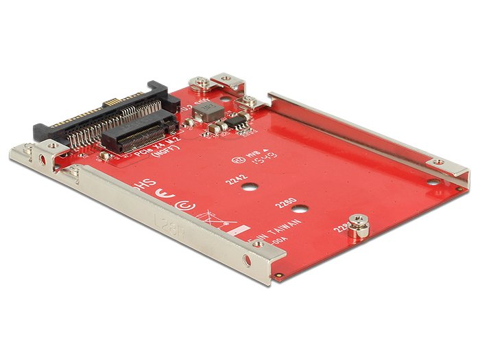 Delock Convertidor U.2 Sff-8639 > M.2 Key M Pcie Con 2.5" 7 Mm