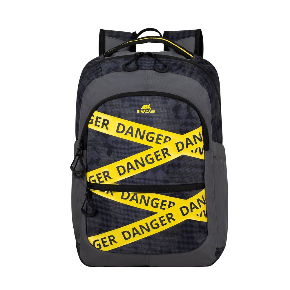 EAN 4260709010472 - Rivacase Erebus 39,6 cm (15.6") Mochila Camuflaje, Gris, Amarillo imagen 1