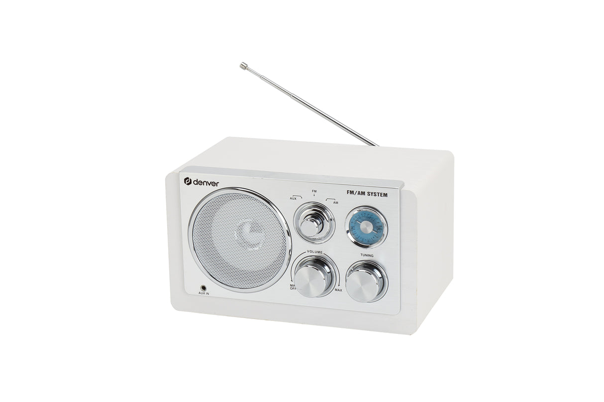 EAN 5706751076480 - Denver TR-63W radio Analógica Blanco imagen 4