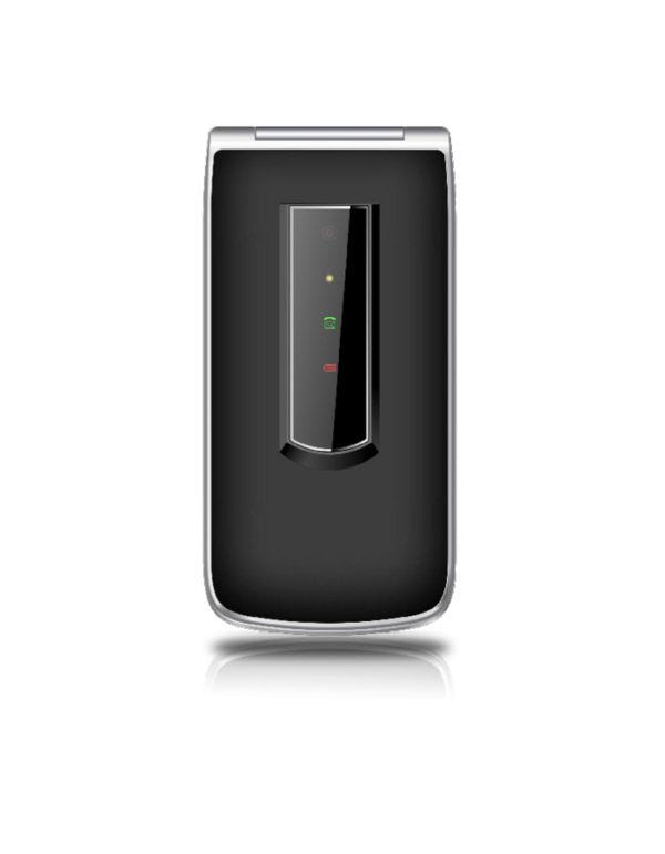 Beafon Sl495 Silver Line, Teléfono Con Teclas Grandes, Negro-Plateado