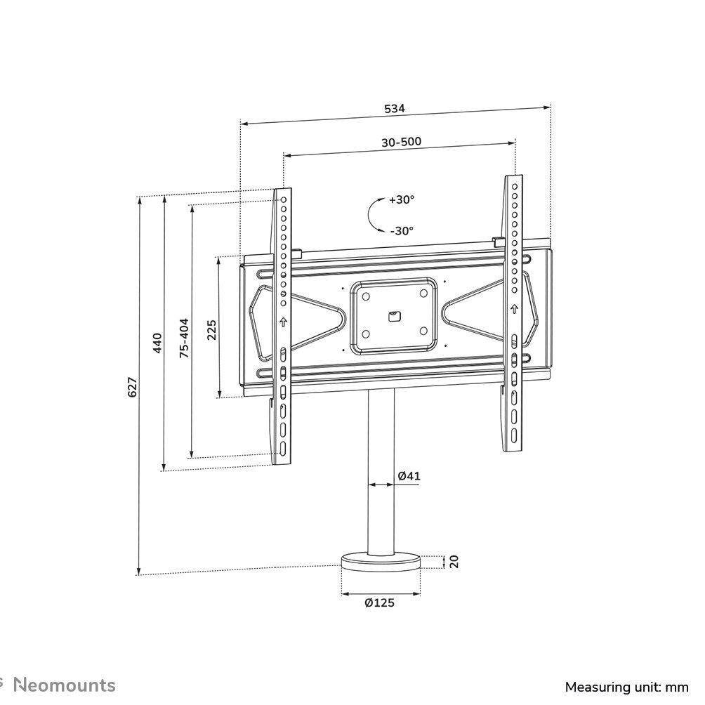 EAN 8717371445355 - Neomounts DS42-430BL14 soporte para TV 139,7 cm (55") Negro imagen 19