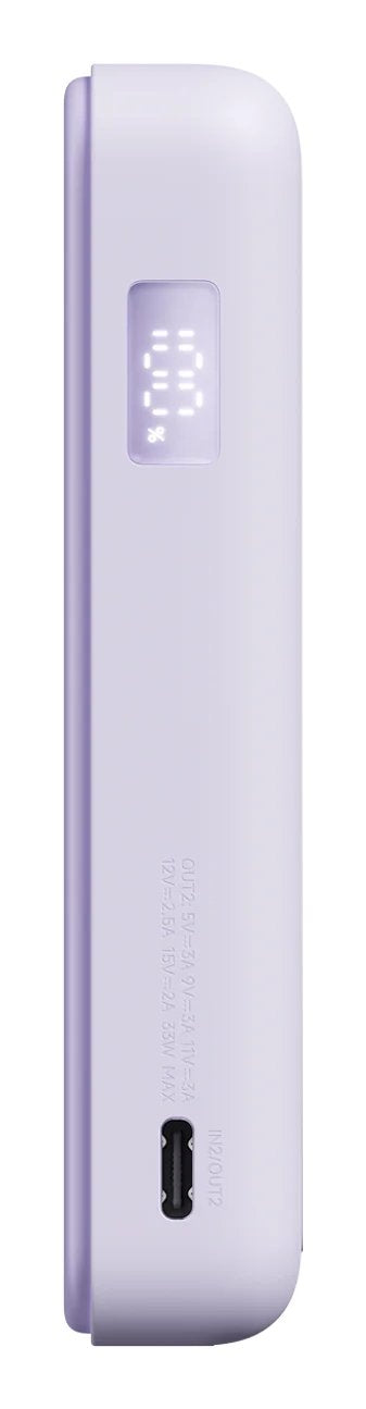 Xiaomi Magnetic Power Bank 10000 With Built-In Stand Purple