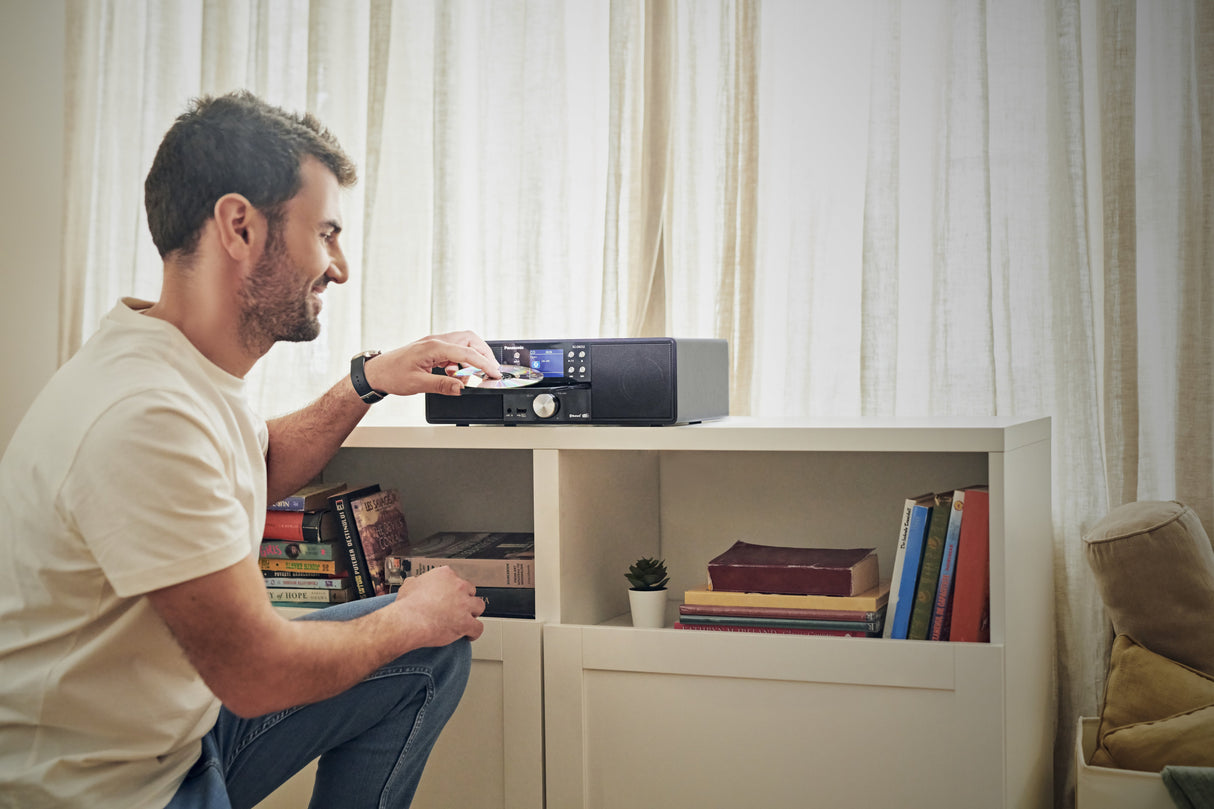 Panasonic Hifi Micro Anlage Dab+ Sc-Dm202eg-K Bluetooth Negro