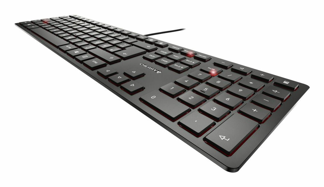 Teclado Español Cherry Kc 6000 Slim Usb Negro