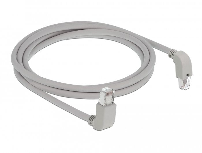 Delock 85854 Cable De Red Rj45 Cat.5e Sf/Utp Acodado Hacia Arriba / Hacia Abajo 2 M