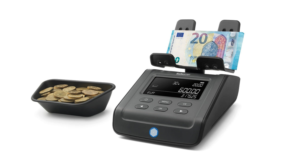 EAN 8717496337870 - Safescan 6175 Contador de monedas Negro imagen 1