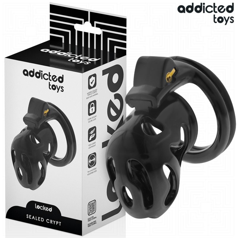 Addicted Toys Locked - Sealed Crypt Jaula Para Pene 8 Cm