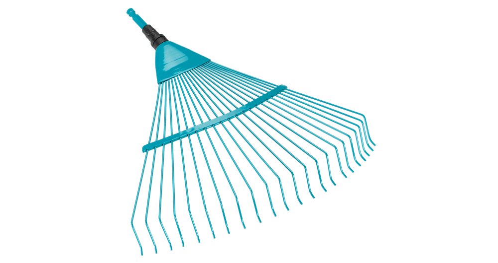 Escoba De Alambre Combisystem Gardena Turquesa / Negro