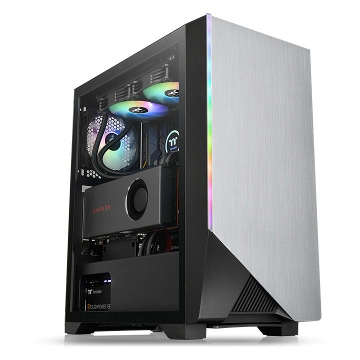 EAN 4713227522915 - Thermaltake H550 TG ARGB Midi Tower Negro, Gris imagen 1