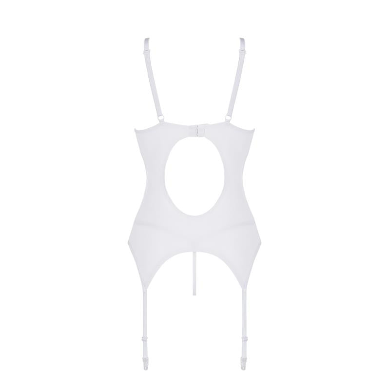 Adelina Corset Blanco Talla (Interno):S/M