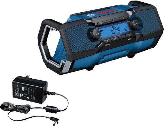 Radio De Obras Bosch Professional Gpb 18v-2 C Azul